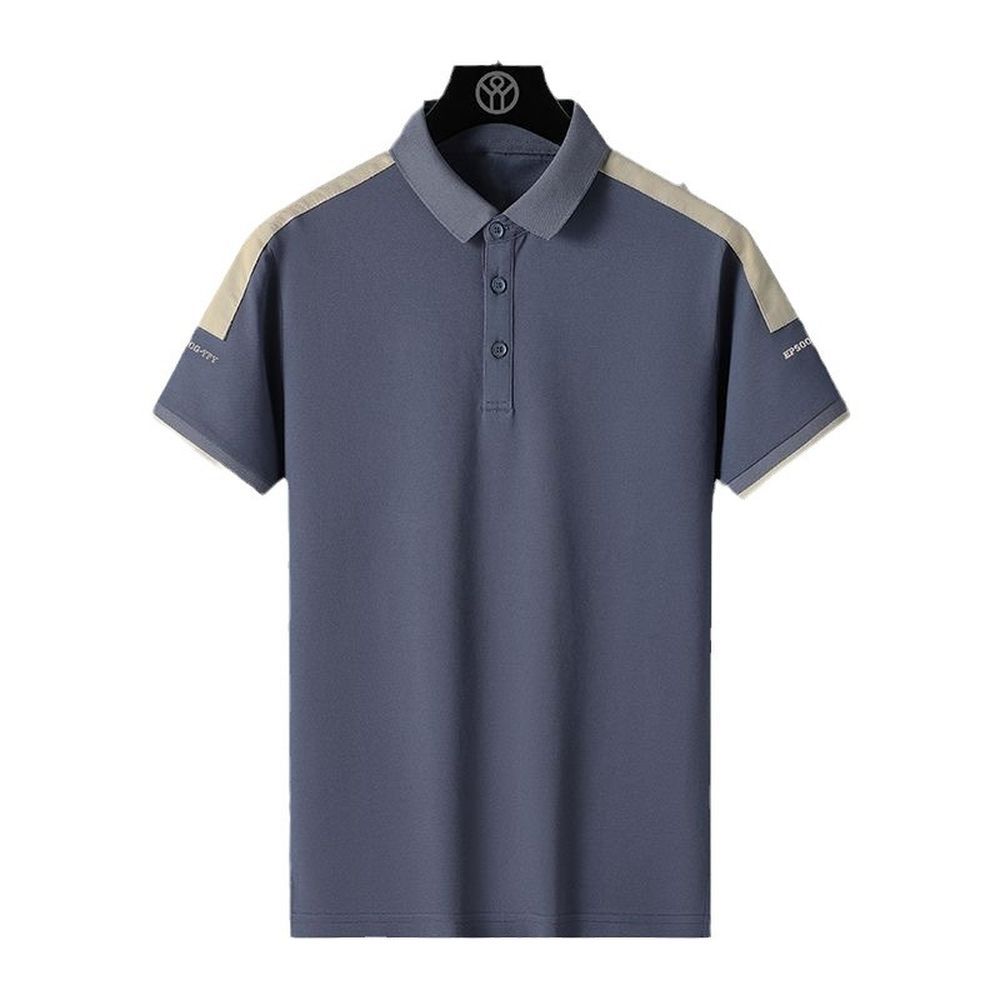Men's Polo Short Sleeve Lapel Casual Top